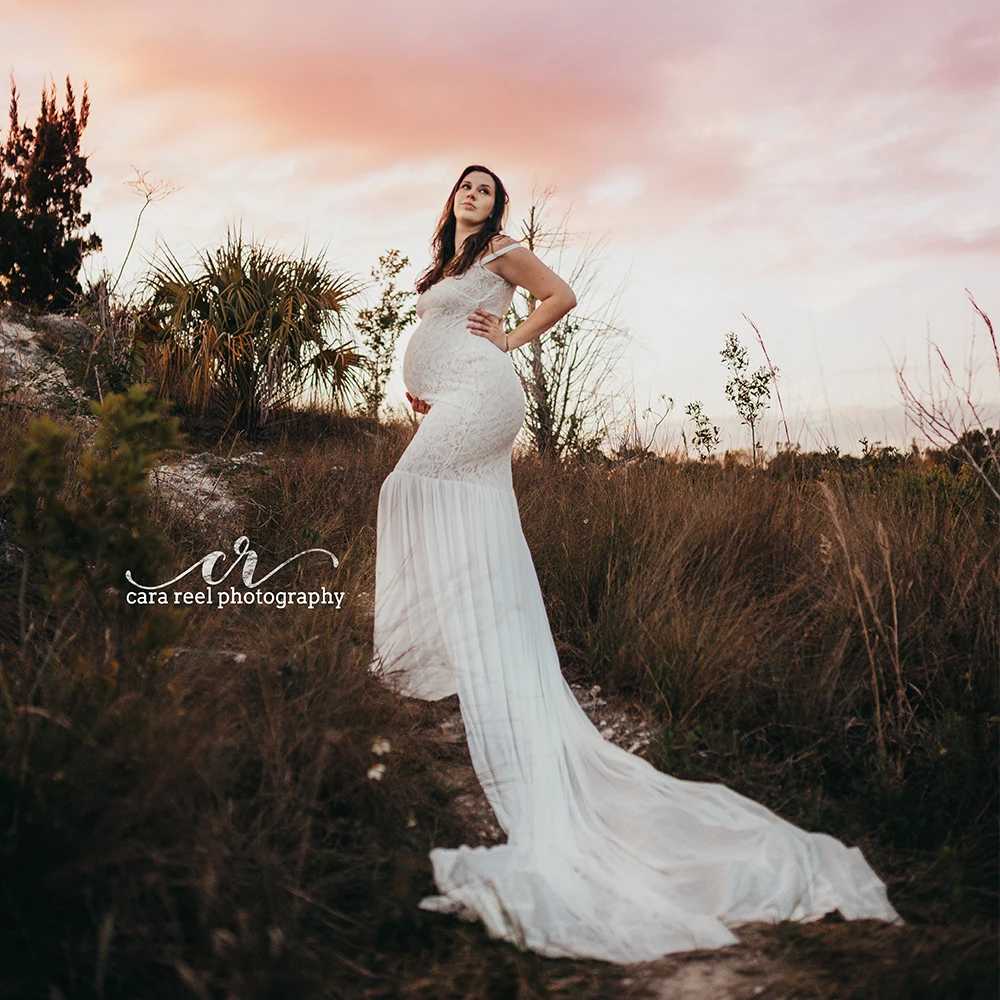 Новые сексуальные кружевные платья для беременных Don & Judy фотосъемки семейная