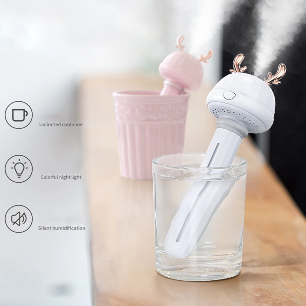 USB портативный мини увлажнитель воздуха бутылка для воды аромадиффузор