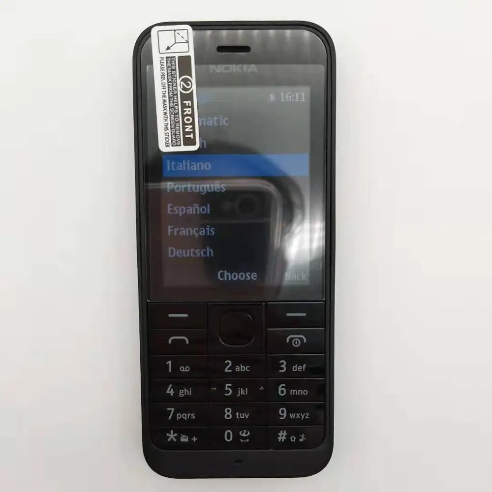 nokia 220 2014 refurbished original nokia 220 dual sim card 2g gsm 1100mah unlocked cheap celluar phone refurbished free global shipping