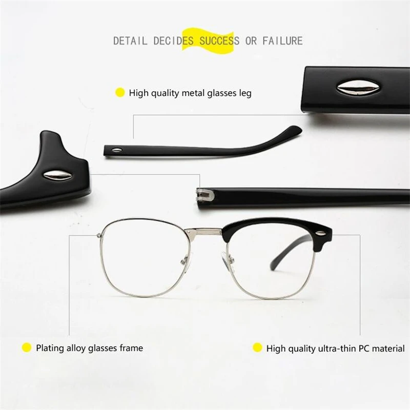 Diopter SPH 0-0.5-1-1.5-2-2.5-3-3.5-4-4.5-5-5.5-6.0 Anti Blue light Sun Photochromic Finished Myopia Glasses