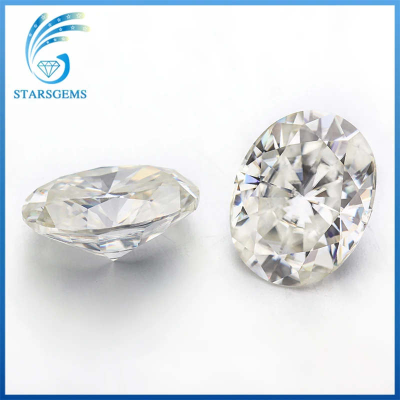 Драгоценный камень овальной огранки 7*9 мм 1 8 карата Муассанит VVS Свободный Камень