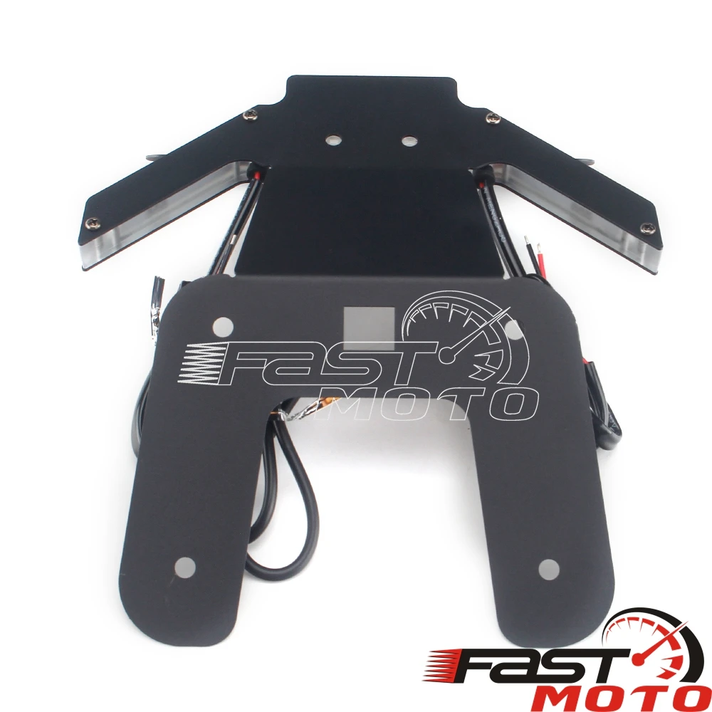 For Yamaha YZF-R25 YZF-R3 MT-25 MT-03 Motorbike Tail Tidy License Holder Rear Registration Plate Bracket W/ Turn Signal Light |