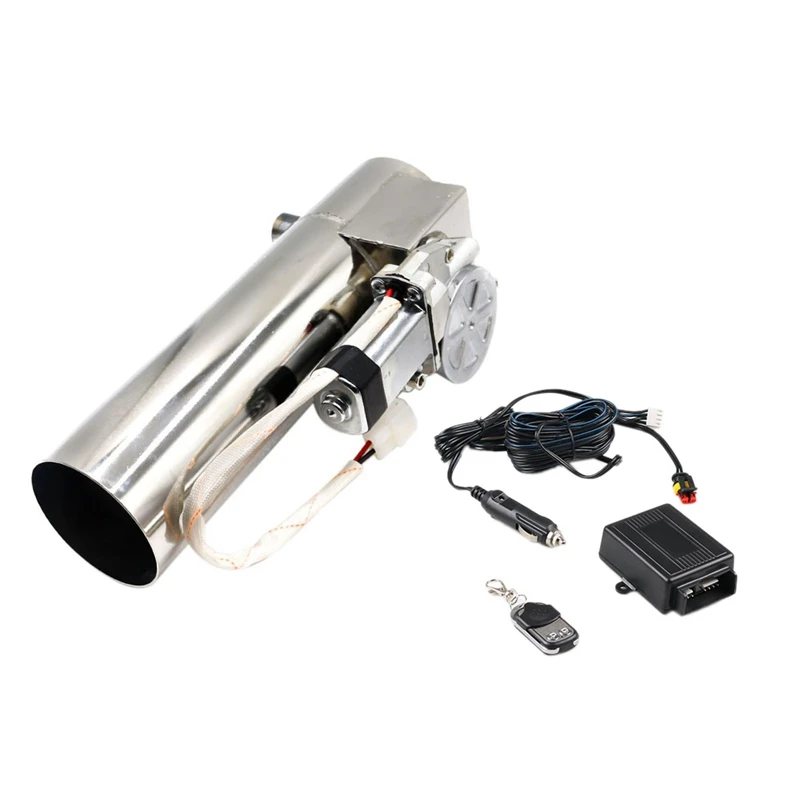 

TOP -Universal Stainless Steel 2.5 Inch Remote Control Variable Exhaust Valve Set for Toyota