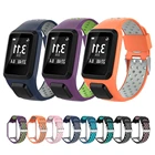 Силиконовый сменный ремешок для часов TomTom Runner 2 3 Spark 3 GPS, спортивные часы серии Tom 234, мягкий умный ремешок