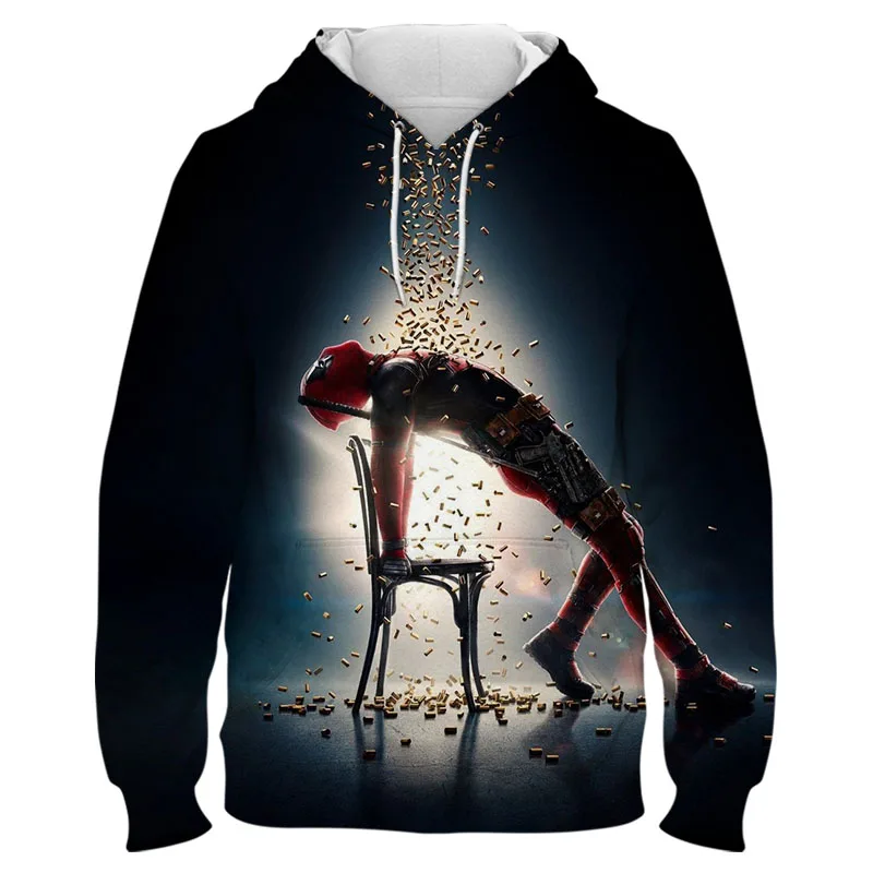 Толстовка мужская с длинным рукавом и 3D-принтом в стиле Харадзюку - купить по