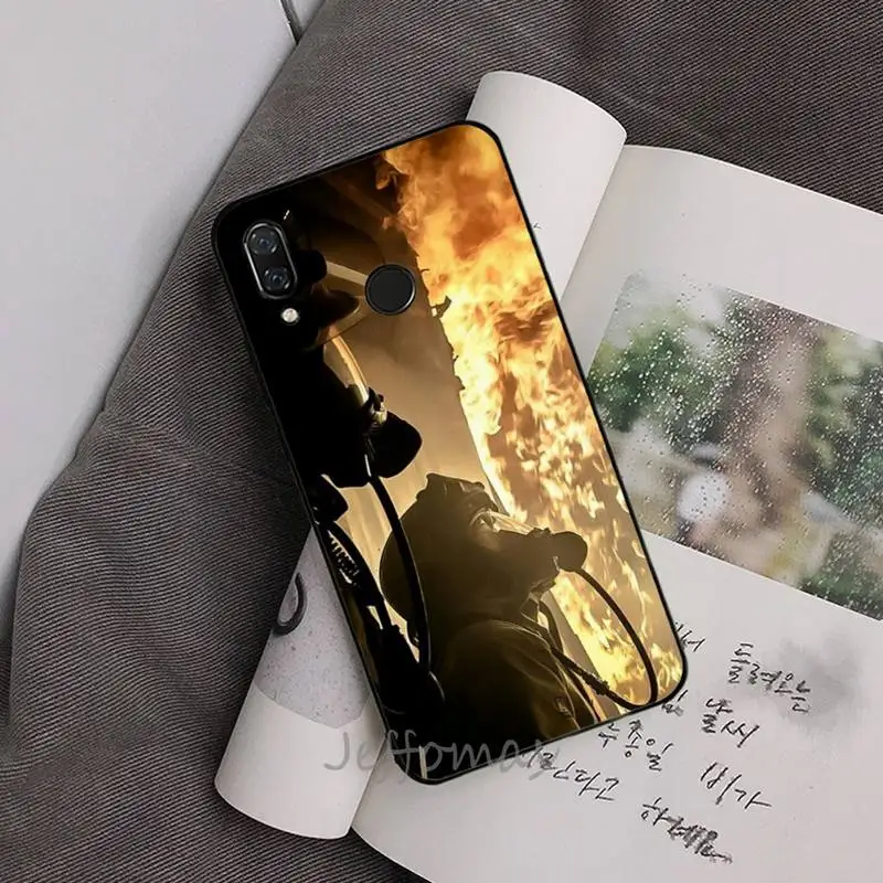 

Firemen Cool Phone Case For Xiaomi Redmi 4x 5 plus 6A 7 7A 8 mi8 8lite 9 note 4 5 7 8 pro