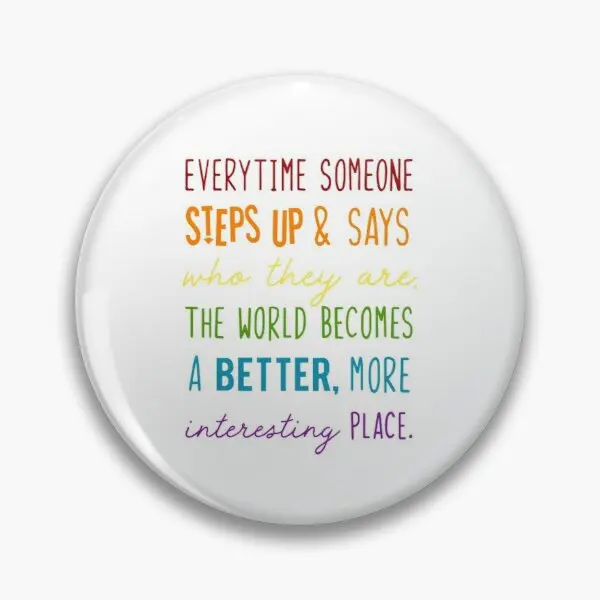 

Captain Holt Lgbtq Quote Customizable Soft Button Pin Badge Creative Funny Gift Hat Clothes Decor Metal Jewelry Lapel Pin