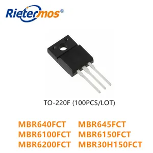 MBR640FCT MBR645FCT MBR6100FCT MBR6150FCT MBR6200FCT MBR30H150FCT TO220F высокое качество