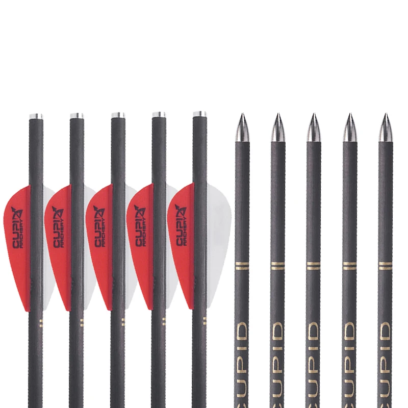 8-дюймовая мини-арбалетная стрела из чистого карбона диаметром 6 мм с небольшими