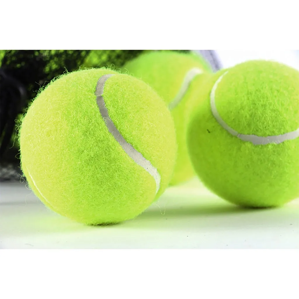 

12 Pcs Professional Reinforced Rubber Tennis Ball Shock Absorber High Elasticity Durable Training Ball Club School Training #T2G
