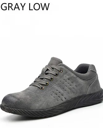 DEWBEST Genuine Leather Safety Work 