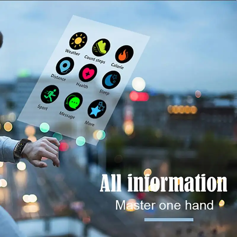 Шагомер умный Браслет трекер сердечного ритма фитнес браслет будильник умные