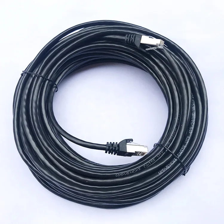 

1m/2m/3M/5m/40m100M RJ45 Ethernet Cables 8Pin Connector Ethernet Internet Network Cable Cord Wire Line Blue Rj 45 BLACK