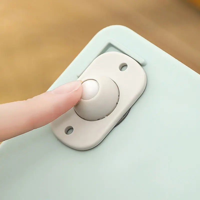 

4pcs Adhesive Pulley Storage Box Casters Trash Box Self-Adhesive Furniture Wheel Home Silent No Trace Pasteable Universal Wheel