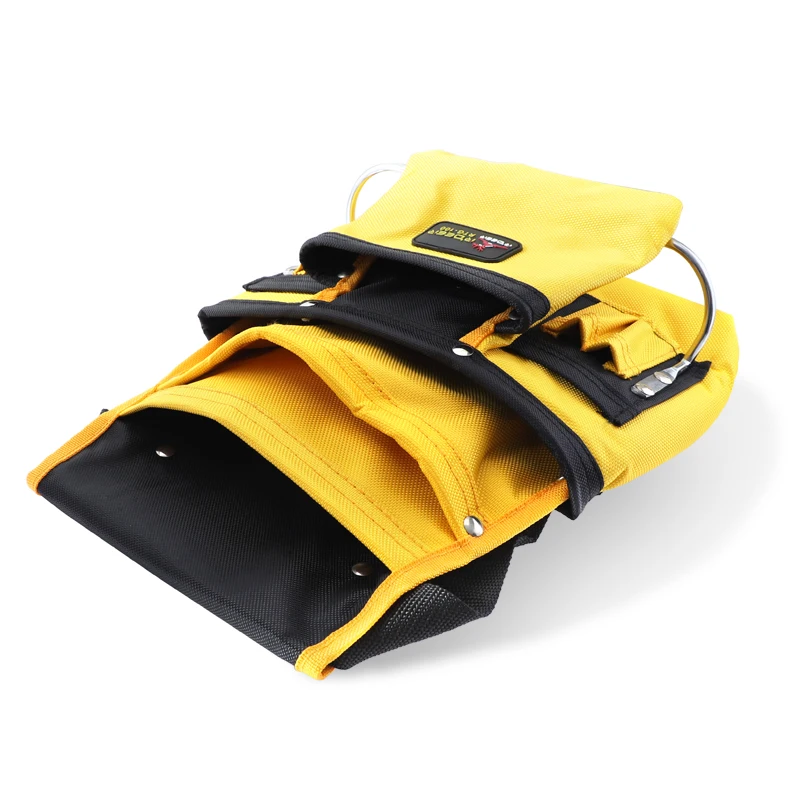 Tool Belt Oxford Cloth Waist Tool Bag Electrician Tool Holder Belt With Multiple Pockets