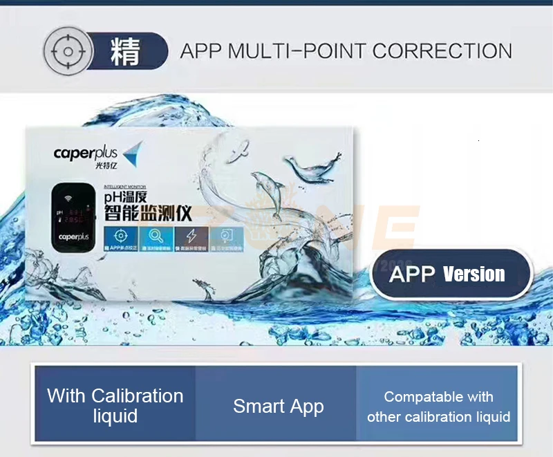 Coperplus PH детектор температуры интеллекта PH цифровой монитор для аквариума