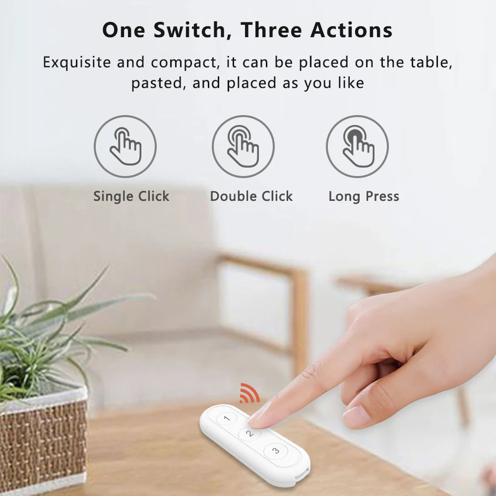 ZigBee 3.0 беспроводной 12 кнопочный пульт дистанционного управления Tuya устройства