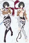Чехол-наволочка с изображением сексуальной девушки из японского аниме Атака Титанов Mikasa Ackerman, Otaku Dakimakura, подарки, постельное белье, обнимающее тело