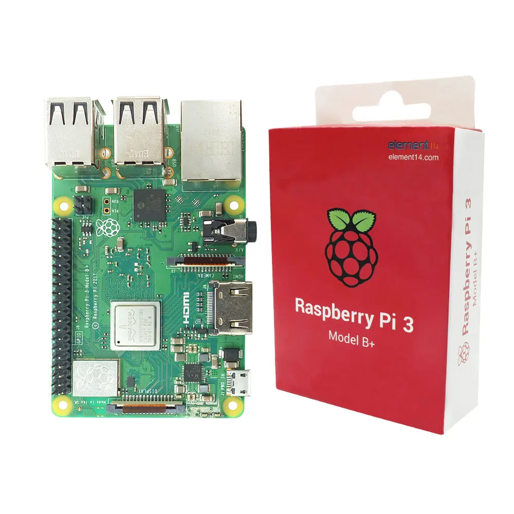 Raspberry Pi 3 Model B Plus с WiFi & Bluetooth + ABS чехол CPU Fan 3A Power переключателем вкл/выкл теплоотвод