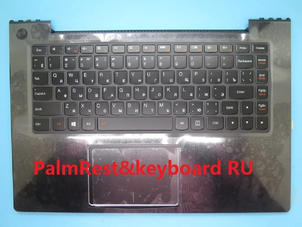 Подставка для рук и клавиатура ноутбука Lenovo U430P U430T U430 Touch Россия Великобритания