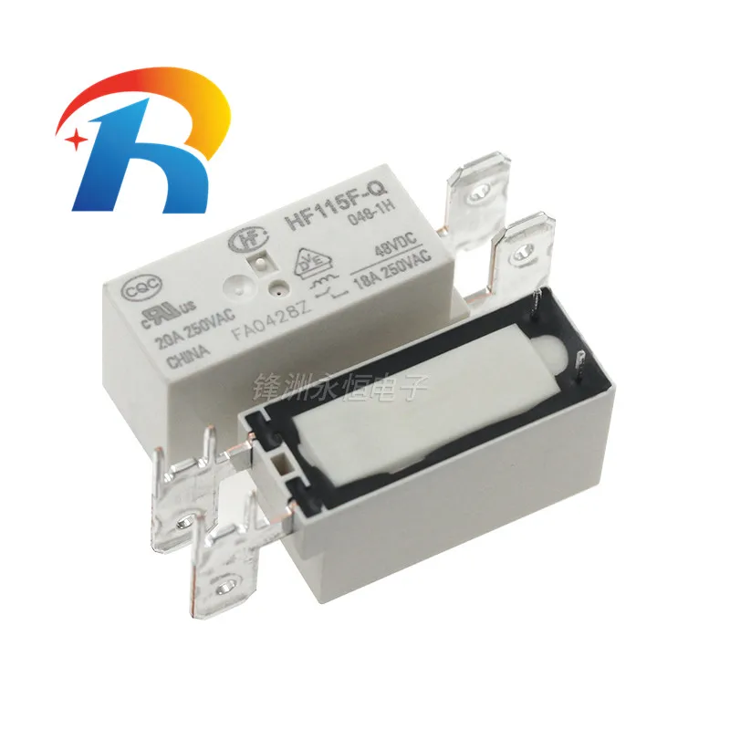 5 шт. Оригинальный Новый JQX-115F-Q HF115F-Q-005-1H 5V HF115F-Q-012-1H 12V HF115F-Q-024-1H 24V HF115F-Q-048-1H 48VDC 20A 12VDC