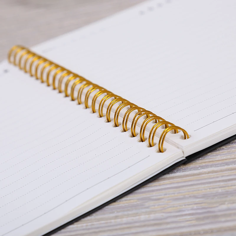 Блокнот на спирали формата A5 2 шт./лот пластиковый дневник с твердой обложкой 80