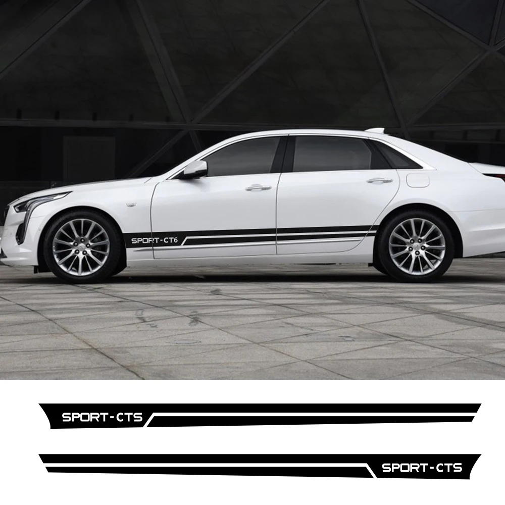 2 шт. автомобильный боковой двери наклейки для Кадиллак ЦТС CT6 от АТС Авто