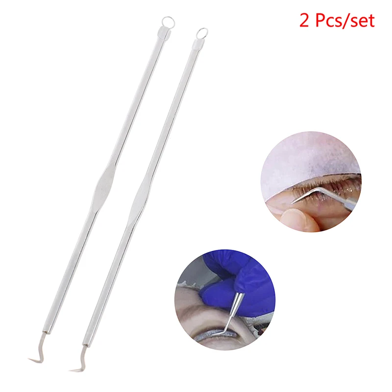 

2 Pcs Eyelash Perm Lifting Sticks Makeup Eye Lashes Separating Lamination Clean