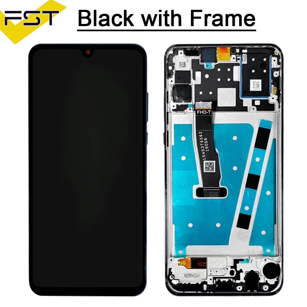 2312*1080 ЖК дисплей с рамкой для HUAWEI P30 Lite экран Nova 4e MAR LX1 LX2 L01A|Экраны мобильных