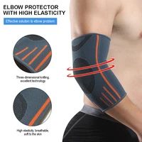elbow support compression sleeve volleyball lengthen elbow outdoor breathable tennis workouts arm protector dropshipping
