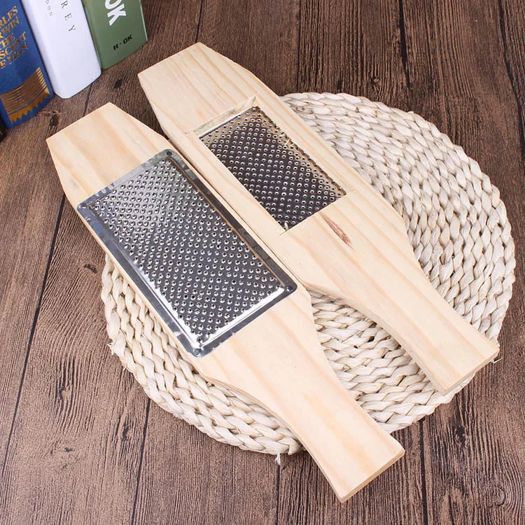 Большой чесночный измельчитель имбиря деревянный чеснока деревянная ремонтная