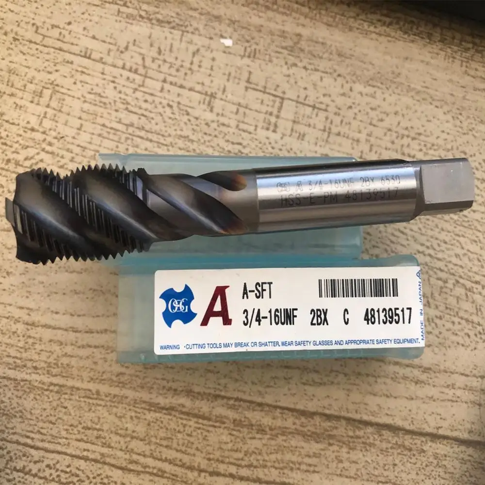 売る Osg A-SFT 3/4-16UNF 2BXコーティングされたスパイラルタップ1個