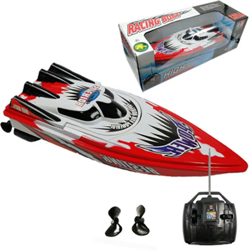 

RC Boat Radio Remote Control Twin Motor High Speed Boat RC Racing Children Outdoor Racing Boat R/C Boat Speed Boat Battery Type