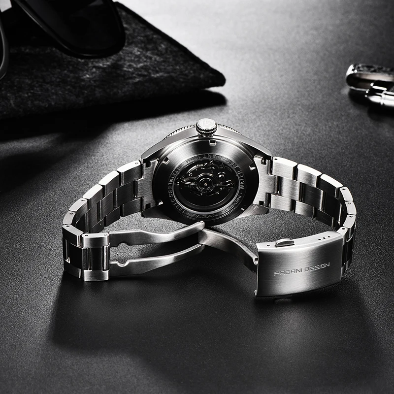 

PAGANI DESIGN Sports Fashion Men Watches Top Brand Luxury All Steel Waterproof Watch Men Automatic Mechanical Relogio Masculino