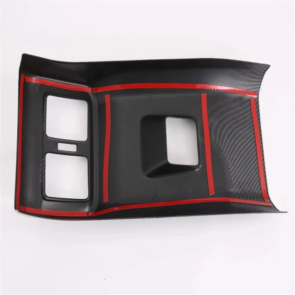 

Lapetus Armrest Box Anti Kick Panel Air Conditioning Outlet Cover Trim For TOYOTA RAV4 RAV 4 XA50 2019 - 2021 ABS Carbon Fiber