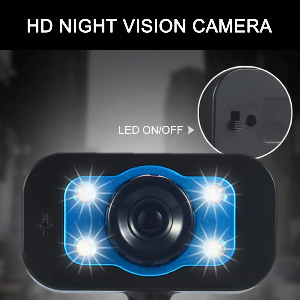 1080P USB веб камера с микрофоном Компьютерная ноутбук или настольная HD микрофон для