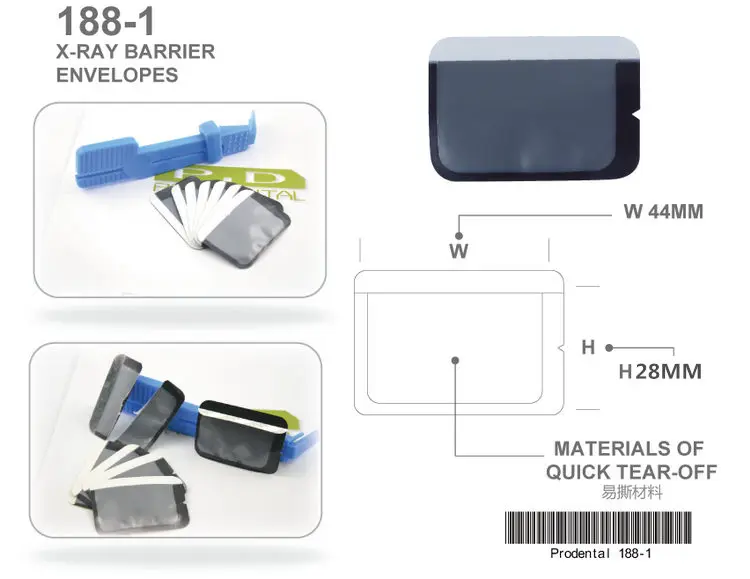 100 шт./кор. одноразовый рентгеновский аппарат для стоматологических