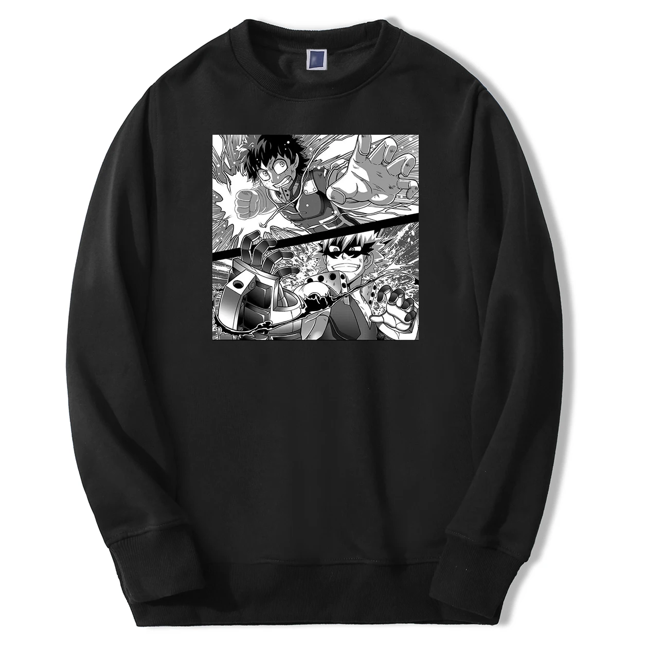 My Hero Academy мужские толстовки Deku VS Bakugou флисовая Толстовка Harajuku уличная толстовка с