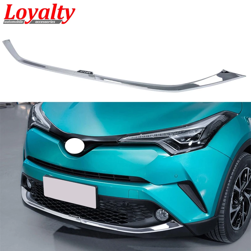 Автомобильная деталь LOYAL Chrome для 2016 2017 2018 TOYOTA C HR передняя крышка бампера отделка