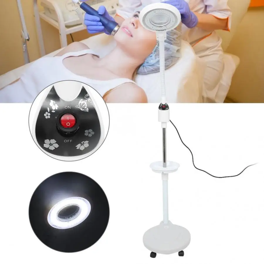 Светодиодный напольный светильник для татуировки с поддоном Регулируемые