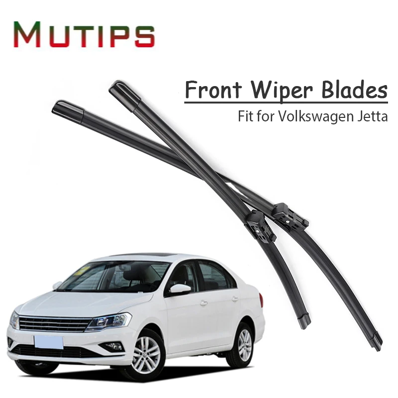 1 комплект Резиновых автомобильных передних стеклоочистителей для Volkswagen Jetta MK4 MK5