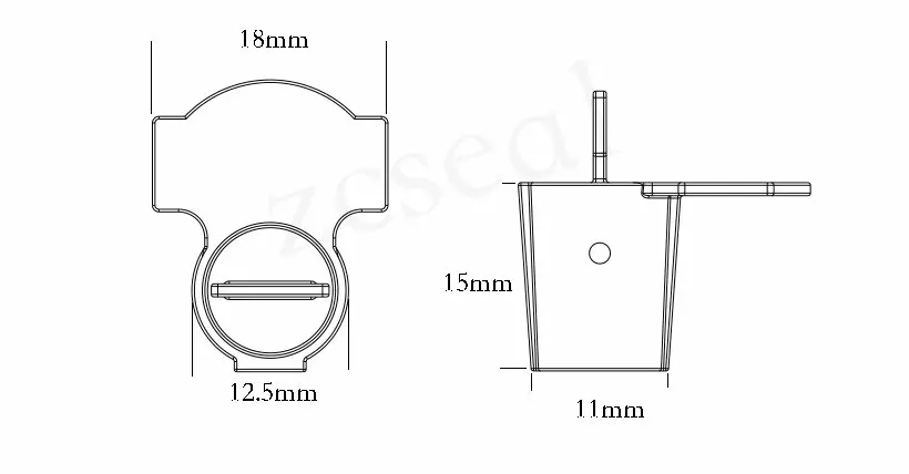 mini chaveiro de plástico para marca de impressão em equipamento para segurança personalizado com peças