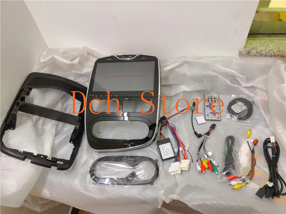 10 1 &quotAndroid 9 0 Автомобильный DVD плеер для Renault Clio 2013 2014 2015 2016 2017 GPS РАДИО WIFI Bluetooth USB DVR