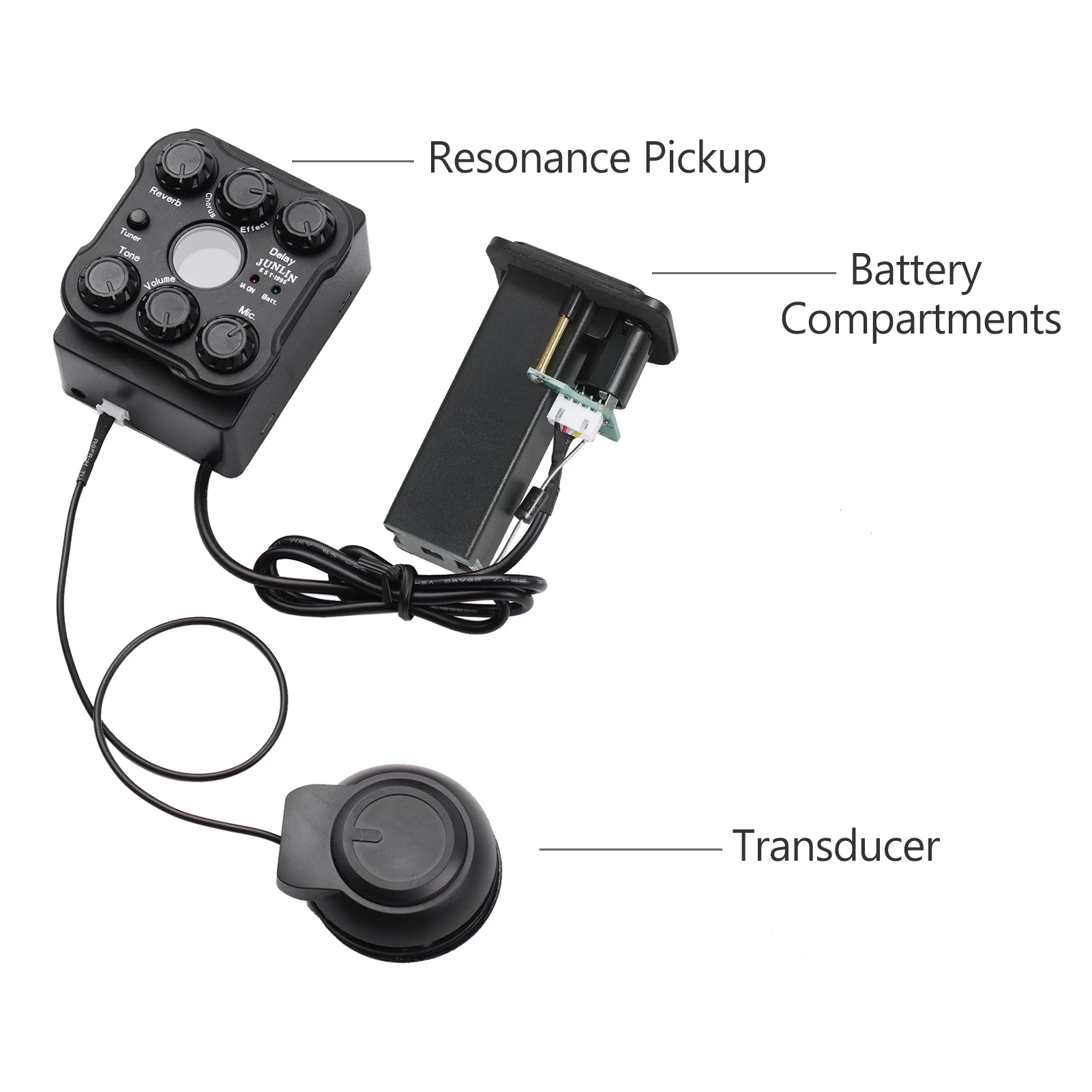 Звукосниматель акустической гитары звукосниматель резонансные звукосниматели