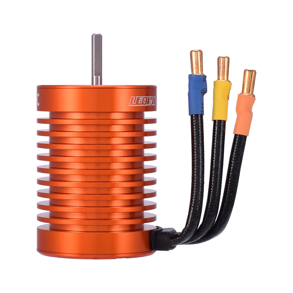 SKYRC LEOPARD 9T 4370KV 10T 3930KV 12T 3300KV 13T 3000KV Brushless Motor w/60A ESC Program Card Power System for 1/10 RC Car | Игрушки и