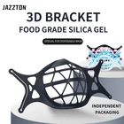 Одноразовый силиконовый гель, 1 шт., 3D внутренняя подкладка для маски пищевого класса, маска, внутренняя подкладка, дышащий уход за кожей лица, товары для дома