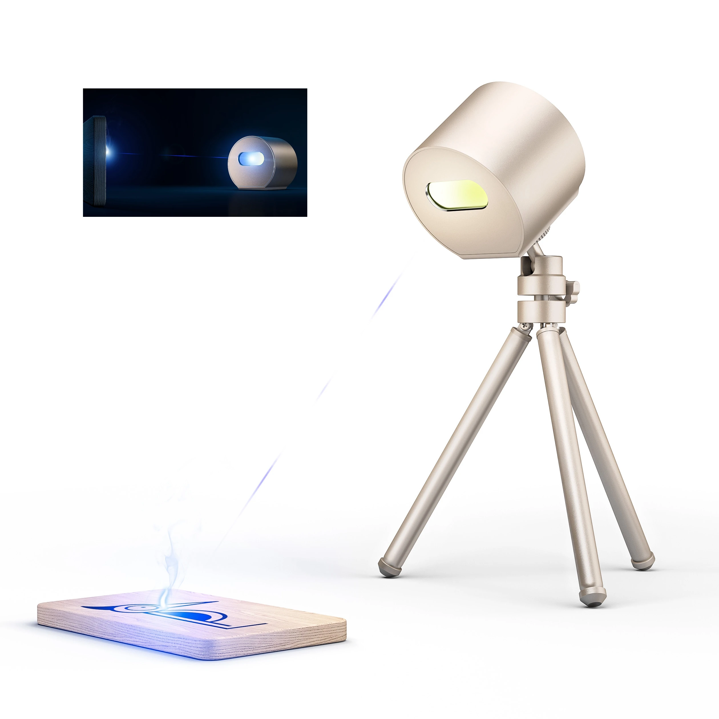 Лазерный гравер Laserpecker 3D принтер портативный мини лазерный гравировальный