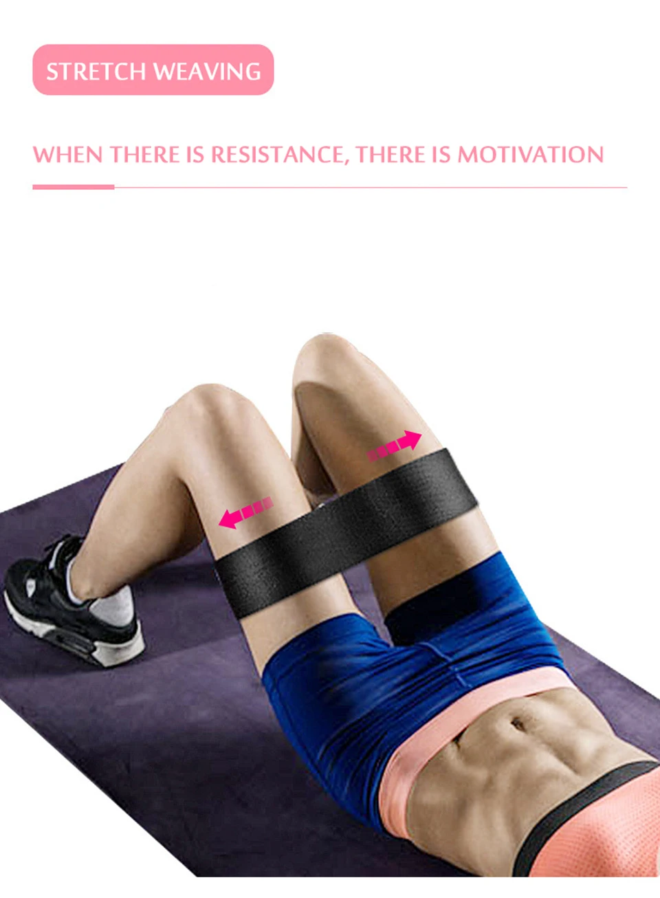 Эластичные резинки для фитнеса окружность бедра упражнения ленты из хлопка