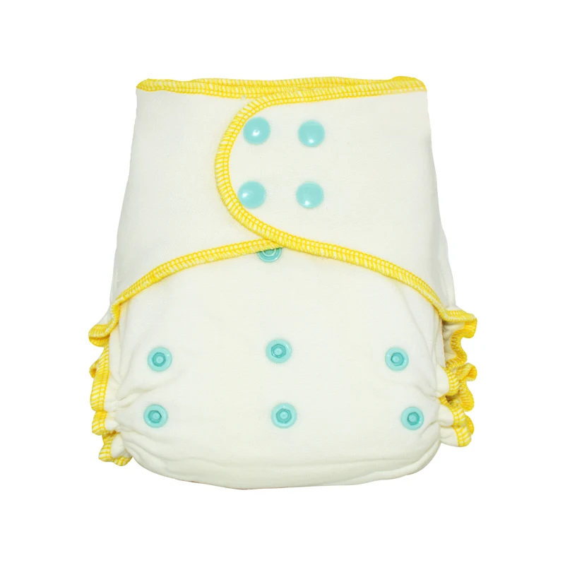 Yellow Miababy(2 шт./лот) Один размер Бамбуковая ткань пеленки для тяжелой влажной ткани подходит для ребенка 5-15 кг, 70% бамбук 30% хлопок - Цвет: Yellow