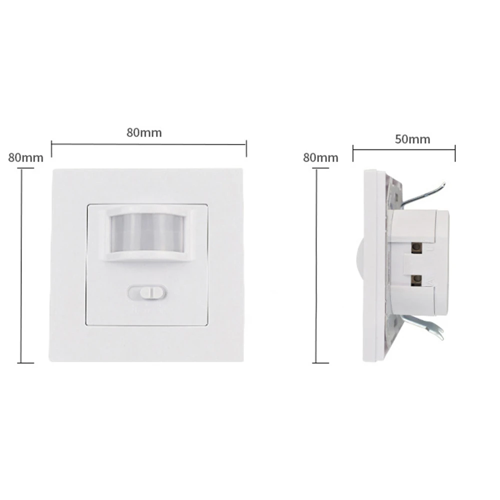 AC 110V 220V Smart движения PIR Сенсор переключатель Безопасности Светильник Управление